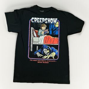 Creepshow Black Graphic Horror Movie T Shirt Short Sleeve Cotton Unisex  Medium